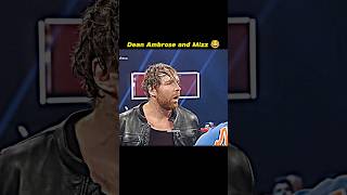 Dean Ambrose and Mizz are always Funny 🤣😂 shorts [upl. by Tanah156]