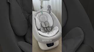 Can’t wait to use the Graco® SmartSense™Soothing Baby Swing when baby boy arrives ad gracobaby [upl. by Etsirhc]