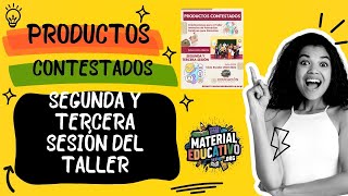 Productos Contestados Segunda y Tercera Sesión Taller Intensivo de Formación Continua Julio 2024 [upl. by Nahtiek]