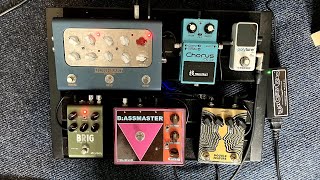 Laney Lionheart Loudpedal Godin 5th Avenue Uptown LTD and Strymon Brig  Brutal PostPunk Riff [upl. by Odranar]