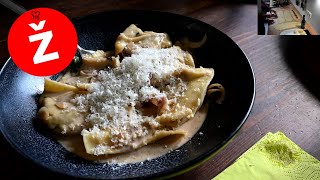 Selbst gemachte Ravioli mit Hackfleischfüllung  wunderbar [upl. by Pelagi]