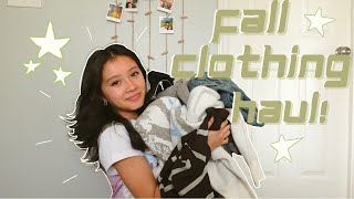 FALL CLOTHING HAUL 2022🪐 ft emmiol try on haulhonest review y2k early 2000’s pinterest [upl. by Naara]