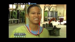 ADYENDA  Pinay Welder July 10 2015 [upl. by Maillil]