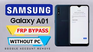 Samsung A01 Frp Bypass Android 12 Without Pc  Samsung A01 A015 Frp Bypassgoogle Account Remove [upl. by Heck]