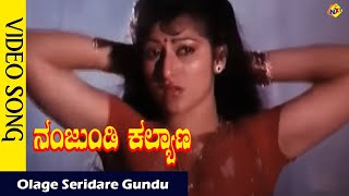 Olage Seridare Gundu Video Song  Nanjundi Kalyana Movie Songs  aghavendraRajkumar  Vega Music [upl. by Martreb]