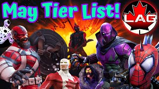 NEW MAY TIER LIST Prowler amp SpiderPunk Buffed Red Guardian Best Champs Ranked 2024  MCOC [upl. by Llekcor]