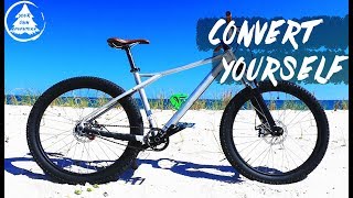 How To Build A Single Speed Mountain Bike [upl. by Ulda]