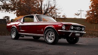 FORD MUSTANG 1967 FASTBACK  4K [upl. by Annayram]