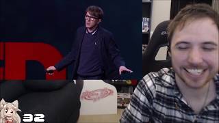 Noble reacts to More adventures in replying to spam James Veitch [upl. by Adnoral450]