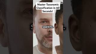 Master Taxonomic Classification in 60 Seconds taxonomy science trendingvideos ecoconservation [upl. by Pump]