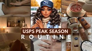 “USPS Peak Season Routine  A Day in the Life of a Female Postal Carrier” [upl. by Accebar]