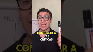 ¿Cómo contestar a las críticas shorts [upl. by Elocaj]