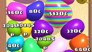 Blob Merge 3D  Multiple Quadrillion Satisfying ASMR Gameplay  Cube Arena 2048 [upl. by Htrap546]