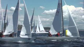 Soling Worlds 2015 at Club Velico Castiglione della Pescaia [upl. by Eslek122]