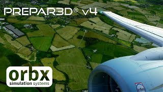 P3D v44  Orbx Global vs TrueEarth GB South  Performance Test [upl. by Cassella]