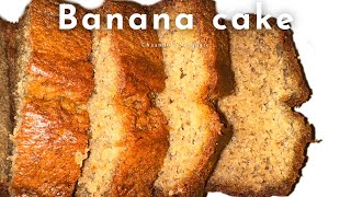 Banana Cake Recipe  How To Make Banana CakeBest Cake [upl. by Atnes214]