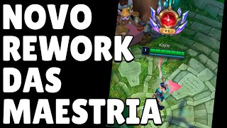 NOVO REWORK NA MAESTRIA AGORA VAI FICAR MUITO DIFERENTE [upl. by Atiuqiram]