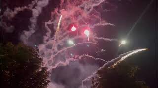 SOUTHPORT PYROMUSICAL CHAMPIONSHIPS 2022 RAINBOW FIREWORKS FINALE [upl. by Wilsey]