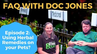 Treating your Pets with Herbs  FAQ with Doc Jones PART 2 [upl. by Sulamith]