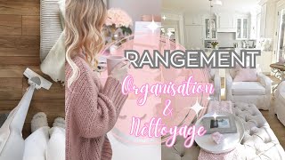 ORGANISATION ➕RANGEMENT ➕NETTOYAGE  motivation • ménage cuisine • clean with me [upl. by Dnomyad53]