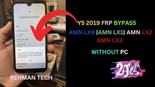 HUWAEI Y5 2019 FRP BYPASSHUWAEI AMN LX9 BYPASS WITHOUT PC2024 [upl. by Millie]