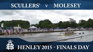 Scullers v Molesey  Finals Day Henley 2015  Wyfold [upl. by Arikal]