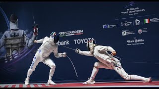 Milan 2023 Individual Mens Épée Finals Highlights  Fencing World Championships [upl. by Ridan]