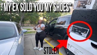 SHE BOUGHT HER STOLEN SHOES BACK‼️😳💰 [upl. by Barling]