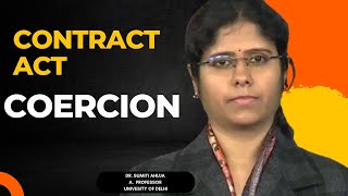 Coercion in Contract Law Key Concepts amp Examples  Indian Contract Act [upl. by Reel357]