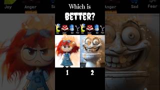 Which is better  inside out expressions 2 insideout digitalcircus [upl. by Anekahs]