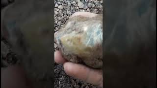 Geode agate  Rocks and minerals crystals gemstone rockhounding quartz rockhounders mining [upl. by Jackelyn]