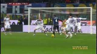 Coppa Italia 20122013  Inter vs Bologna 32 [upl. by Fry]