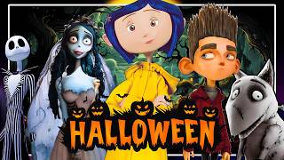 TOP 10 PELICULAS ANIMADAS para ver este HALLOWEEN [upl. by Ranite]