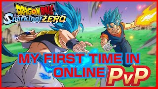 MY FIRST TIME PLAYING IN ONLINE PVP  DB SPARKING ZERO GAMEPLAY [upl. by Zima112]