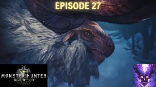 A Giant Bipedal Goat  Monster Hunter World  Episode 27 [upl. by Attekram]