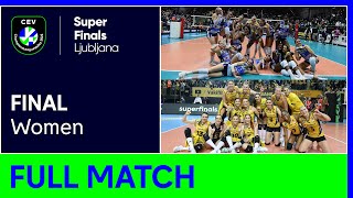 SUPERFINALS 2022 A Carraro Imoco CONEGLIANO vs VakifBank ISTANBUL CEV Champions League Volley 2022 [upl. by Atnwahsal]