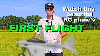 The Reveal My new Top Rc Thunder Rc plane maiden flight [upl. by Elmore107]