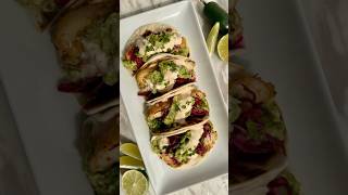 Blackened fish tacos w chipotle cream ￼recipe cookingchannel tacos healthyfood foodblogger [upl. by Raimundo527]