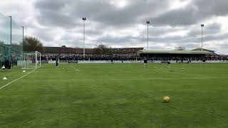 Buckie Thistle v Brechin City 15 minutes before kickoff Highland League title decider 220423 [upl. by Alyal]