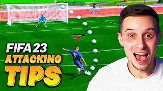 HOW TO SCORE MORE GOALS ON FIFA 23  PRO TUTORIAL [upl. by Ume]