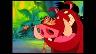 Timon and Pumbaa TV Series 1995  1999  Disney Videos  1996 UK VHS Promo AVAILABLE NOW [upl. by Naujid]