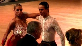 Gabriele Goffredo  Anna Matus Brno Open 2012 WDSF int open latin final  samba [upl. by Briny]