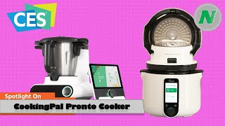 CES 2023  CookingPal Unveils Pronto Pressure Cooker [upl. by Ayekehs768]