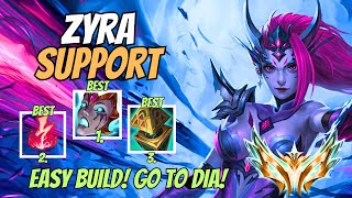 Zyra Support Guide  Zyra Easy Build Go To Diamond  Guide Of League Of Legends [upl. by Stimson]