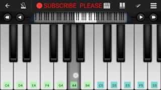 Abhi Mujh Mein Kahi Piano  Sonu Nigam  Agneepath   Mobile Perfect Piano Tutorial [upl. by Netta]