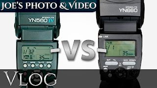 Yongnuo YN660 vs YN560 IV  Flash Power Comparison [upl. by Adamski465]