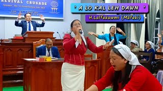 HLalfakawmi Mafaki  A LO KAL LEH DAWN Live Solo [upl. by Nosemaj]