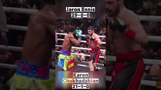 Ennis vs Chukhadzhian  Fight Highlights JaronEnnis Chukhadzhian fight sports boxing shorts [upl. by Tychonn]