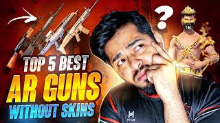 Best 5 AR Guns in Free Fire  Arrow Gaming [upl. by Emlynne718]