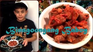 Filipino Cuisine Binagoongang Baboy In Cuyonon and English [upl. by Patric]